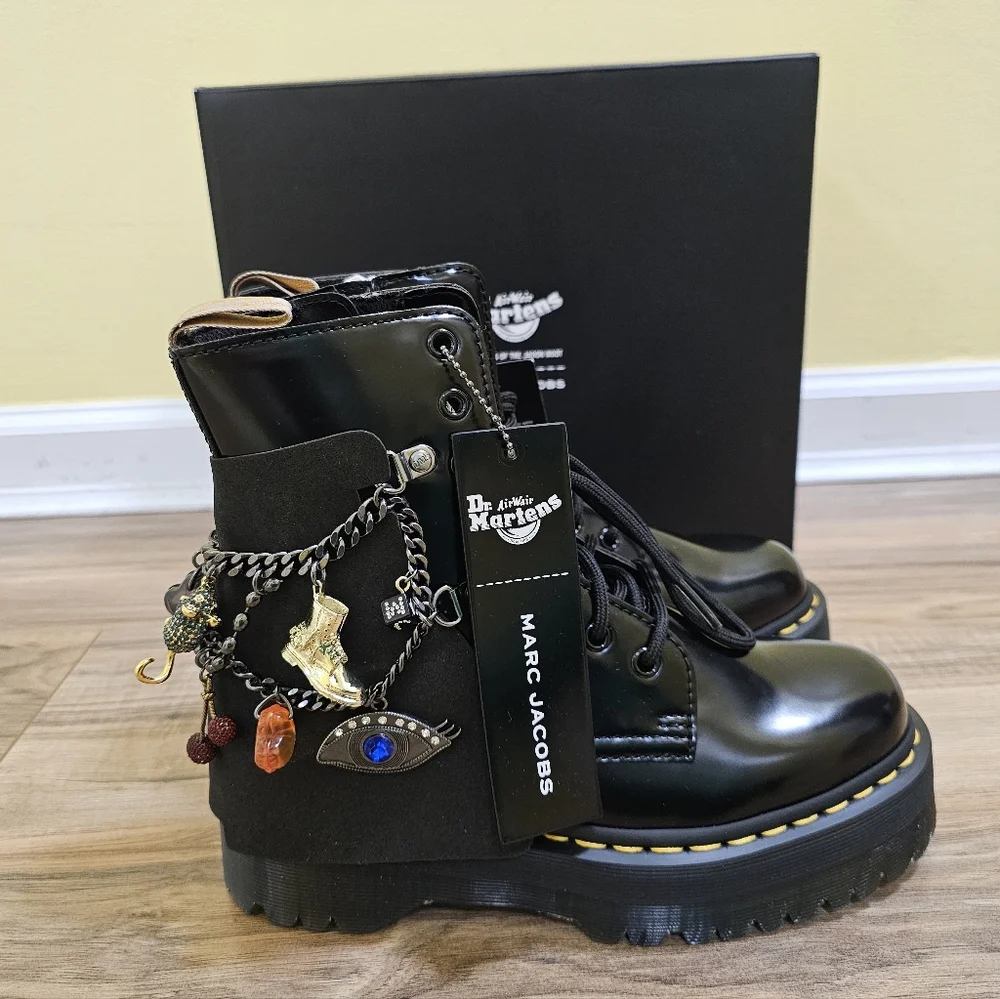 New Dr. Martens X Marc Jacobs 10 Years of the Jadon Boot - Picture 1 of 16